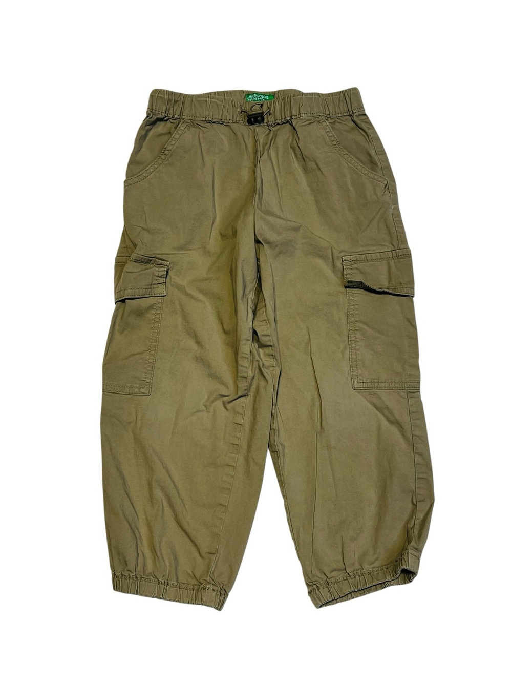 United Colors Of Benetton Olive Green‎ Cargo Jogger Sweatpants